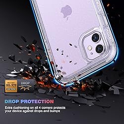 Diaclara Compatible with iPhone 11 Case, Full Body