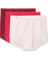 Slip Sloggi Femme - Lot De 3 - Coton Bio, Dentelle élastique - Confortable Et Féminin - 5