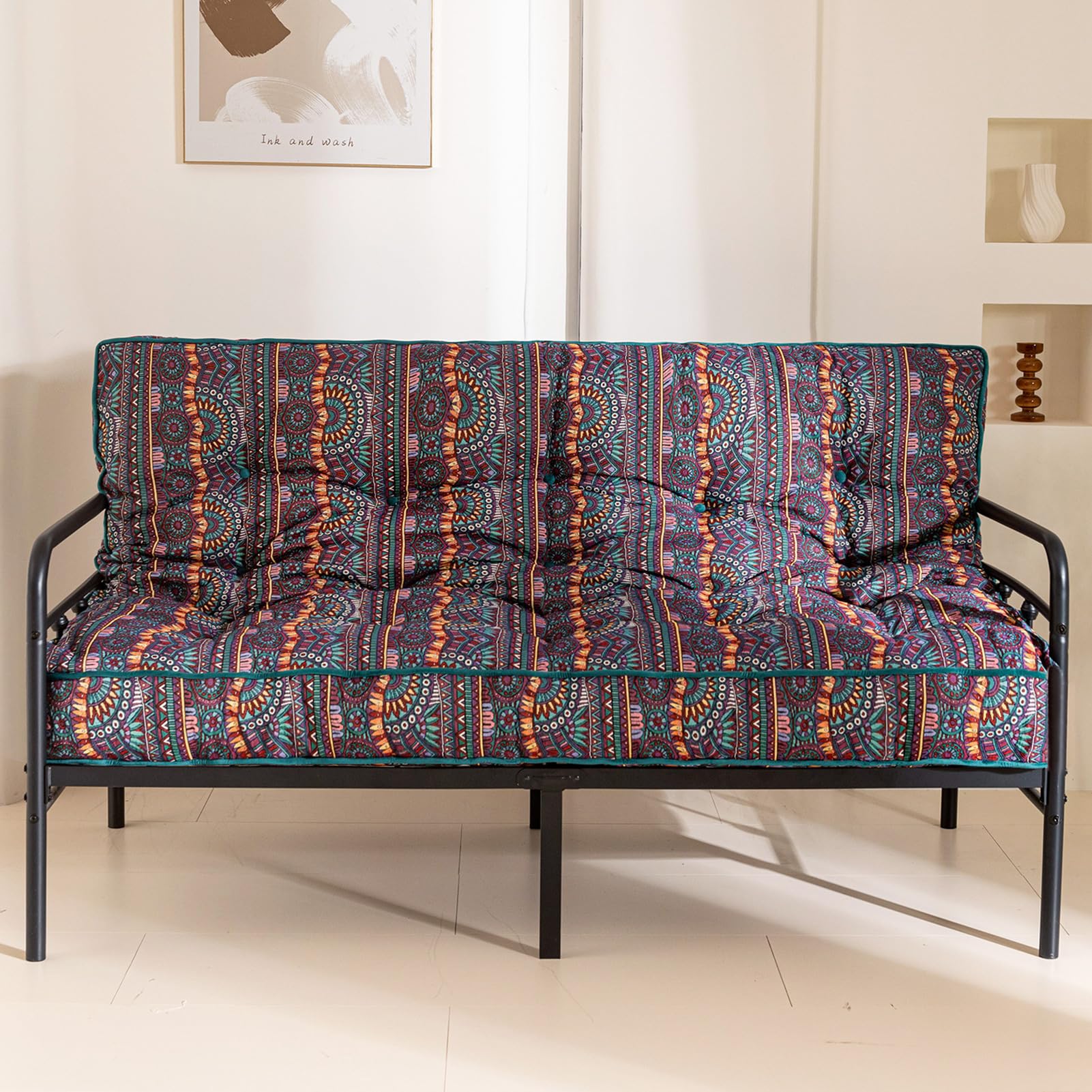 MAXYOYO 6 Inch Bohemian Futon Mattress Full