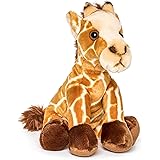 Wildlife Tree 12 Inch Stuffed Giraffe Plush Floppy Animal Kingdom Collection