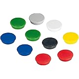 Franken Paquet de 10 Aimants Ronds 13 mm Assorties