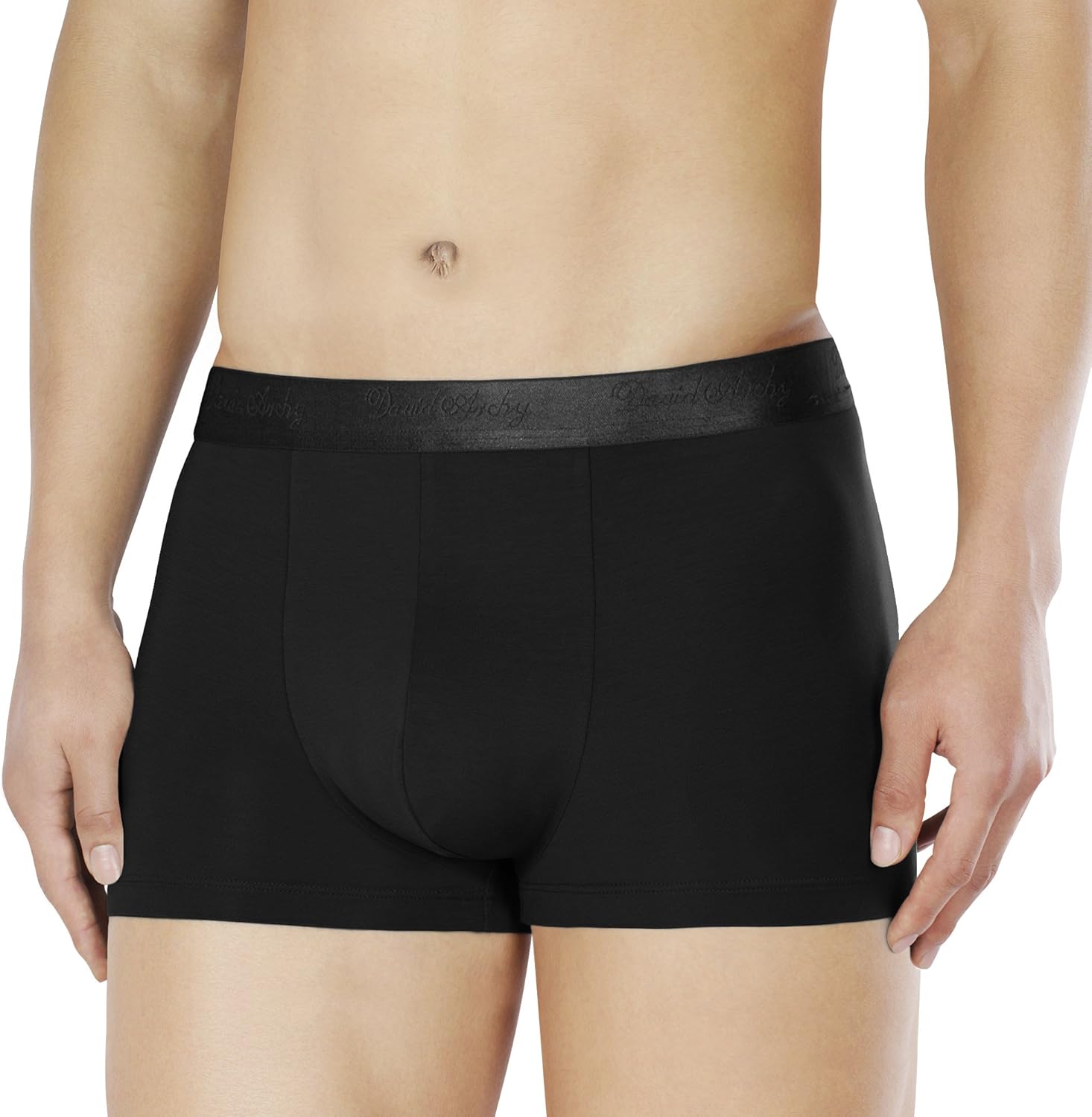DAVID ARCHY Men's Underwear Ultra Soft Micro Modal Trunks Boxer Briefs with Fly Boxer Shorts in 3 or 4 Pack at  Men’s Clothing store