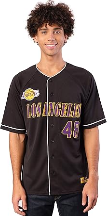 lakers baseball shirt