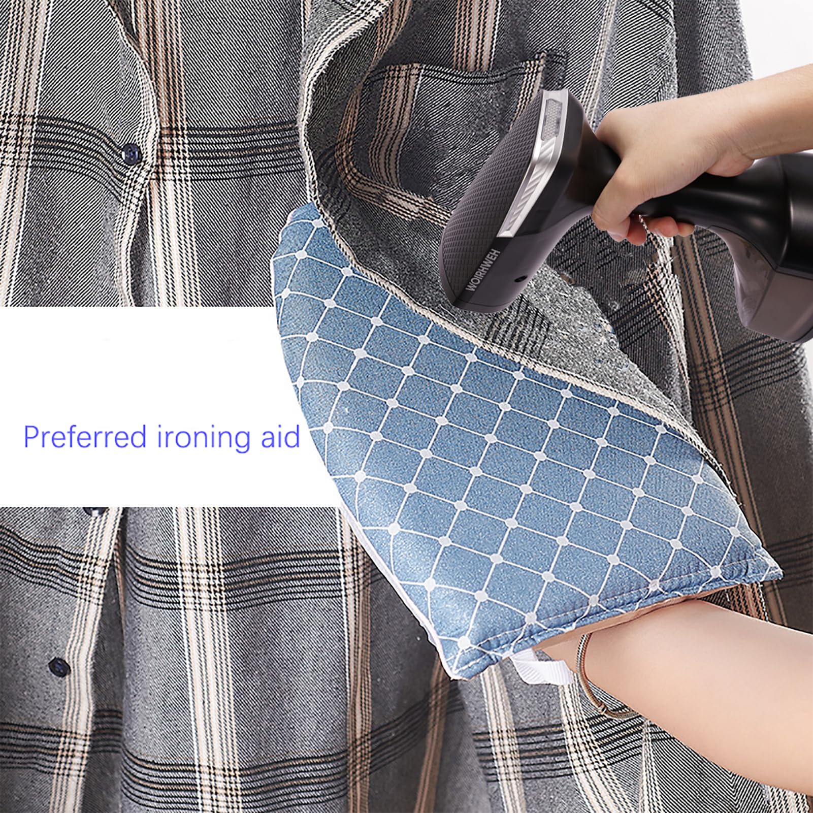 Handheld Ironing Pad，Garment Steam Ironing Gloves, Handheld Steam Irons…