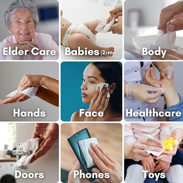 NURTURE XL ANTIBACTERIAL BODY & HAND SANITIZING WIPES | ALCOHOL-FREE ANTISEPTIC WET TOWELETTES FOR GERM REMOVAL, DISINFECTING SKIN, SANITIZING HANDS |CLEANING CLOTHS | ADULTS & BABY | THICK & STRONG
