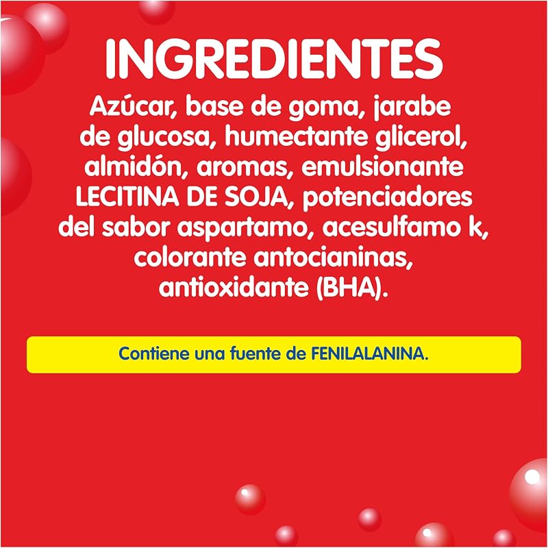 Goma de Morango na Fita, Pack 12u. x 180cm