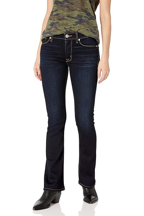 hudson love mid rise bootcut jeans