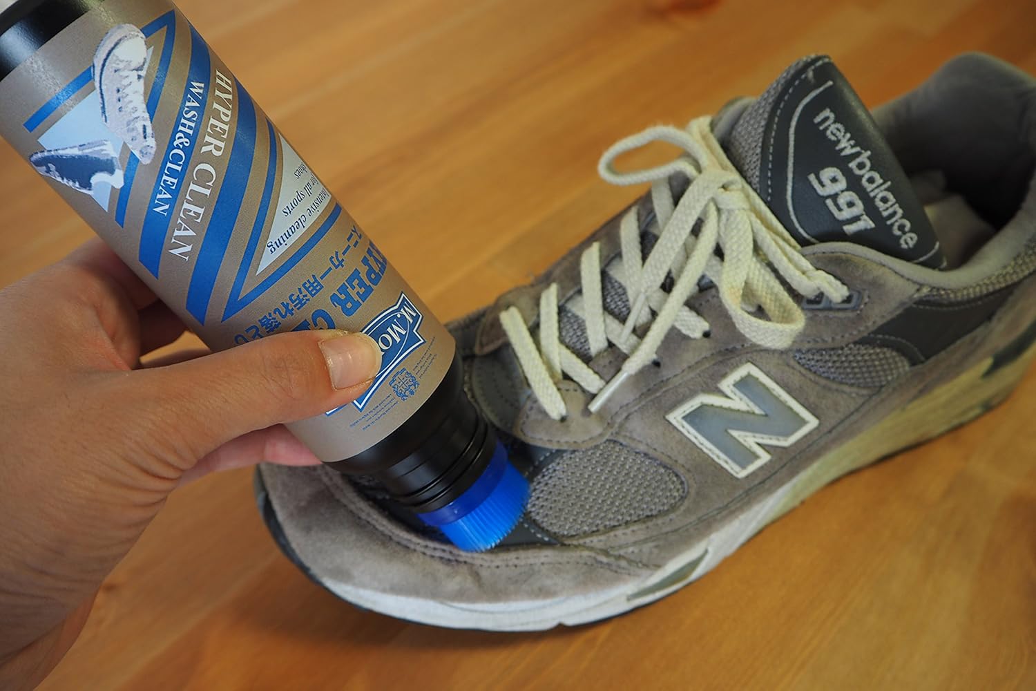 Amazon M モゥブレィ ブラシ付きスニーカー用汚れ落とし クリーナー ハイパークリーン メンズ ニュートラル 0ml M Mowbray M モゥブレィ クリーム