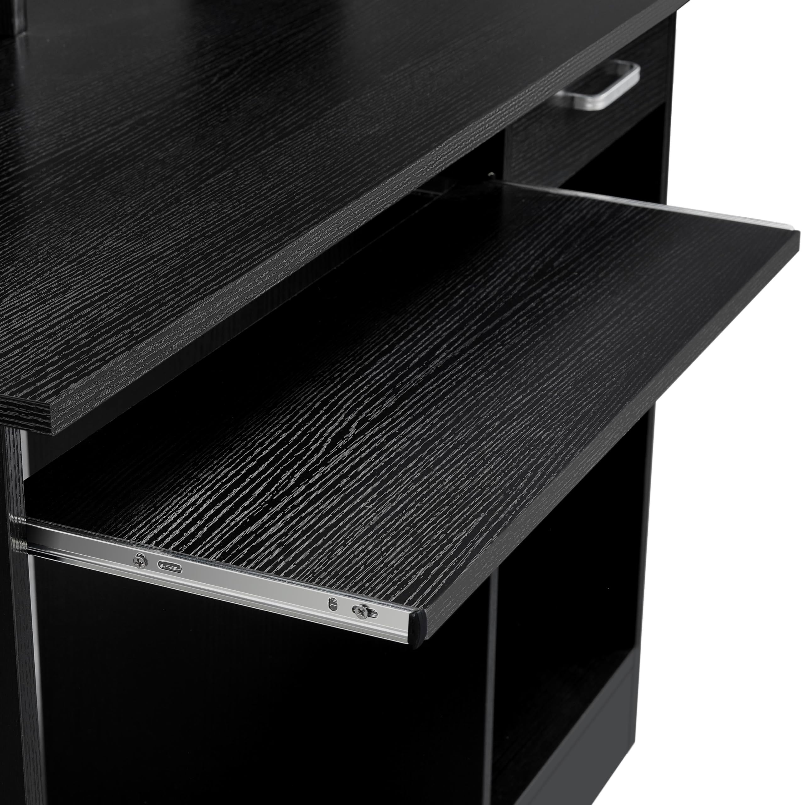 Yaheetech Home Office Wood Computer Desk With Drawers And PullOut