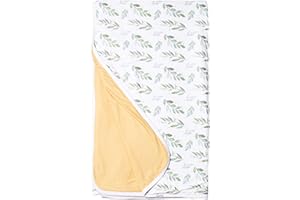 Copper Pearl Jumbo 3-Layer Baby Blanket: Soft Quilts for Boys & Girls | Breathable, Cozy Toddler Blanket | Newborn Quilt | 46x46 Premium Polyester/Rayon Fern