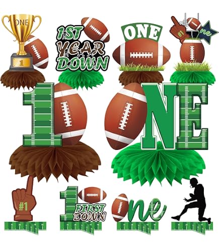 One For The Team Rookie Of The Year FIRST BIRTHDAY Party Bundle ...