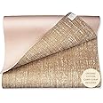 Ajna Organic Yoga Mat - Natural Jute Yoga Mats - Large Non Slip Eco Friendly Yoga Mats with Carrying Strap - Reversible Jute 