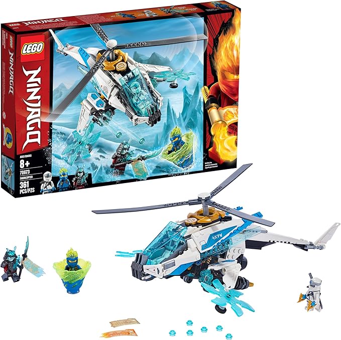 LEGO Ninjago 70673 Zane`s ShuriCopter (361 pièces) Amazon.fr Jeux et
