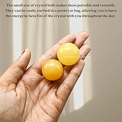 Amazing Gemstone Yellow Aventurine Crystal Ball - 1