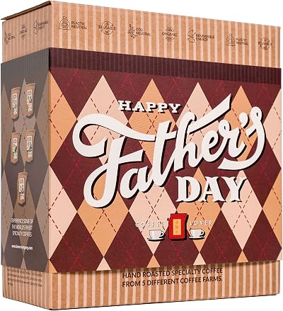 Grower’s Cup Fathers Day Gift Box – 5 World Finest Single Estate Coffees