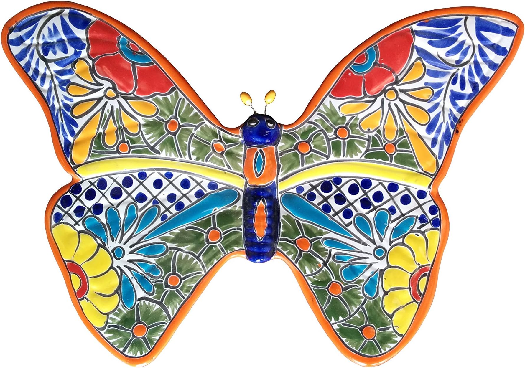 Talavera Collection Wall Butterfly 10"