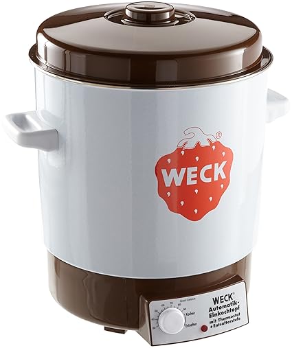 Weck WAT 14 Einkochautomat 2000 Watt ohne Uhr, Emaille, 230V