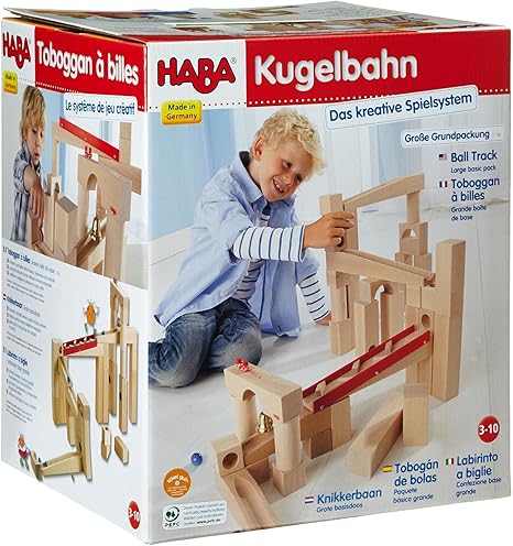 Amazon ハバ 組立クーゲルバーン 基本セット 1136 スロープトイ おもちゃ