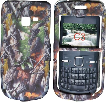 Amazon.com: Camo New Nokia C3 AT&T Case Cover Hard Phone Cover Snap on