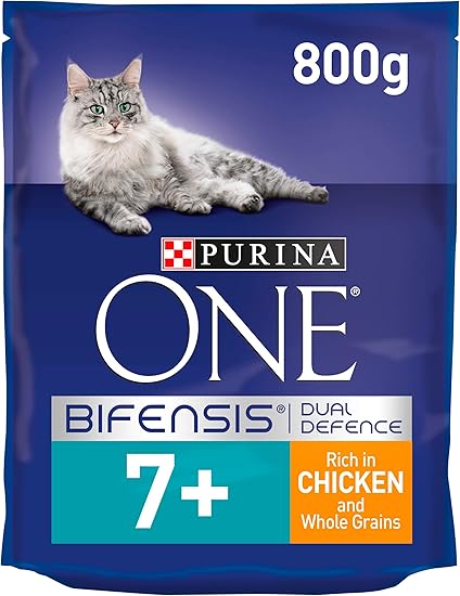 purina one mature cat food