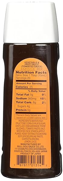 BULL-DOG TONKATSU SAUCE, 10.1-OUNCE UNITS (PACK OF 3)