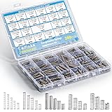 380PCS Stainless Steel Compression Springs