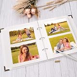 Vienrose Photo Album Self Adhesive 40 Pages Hardcover 3 Ring Scrapbooking Kit view 5