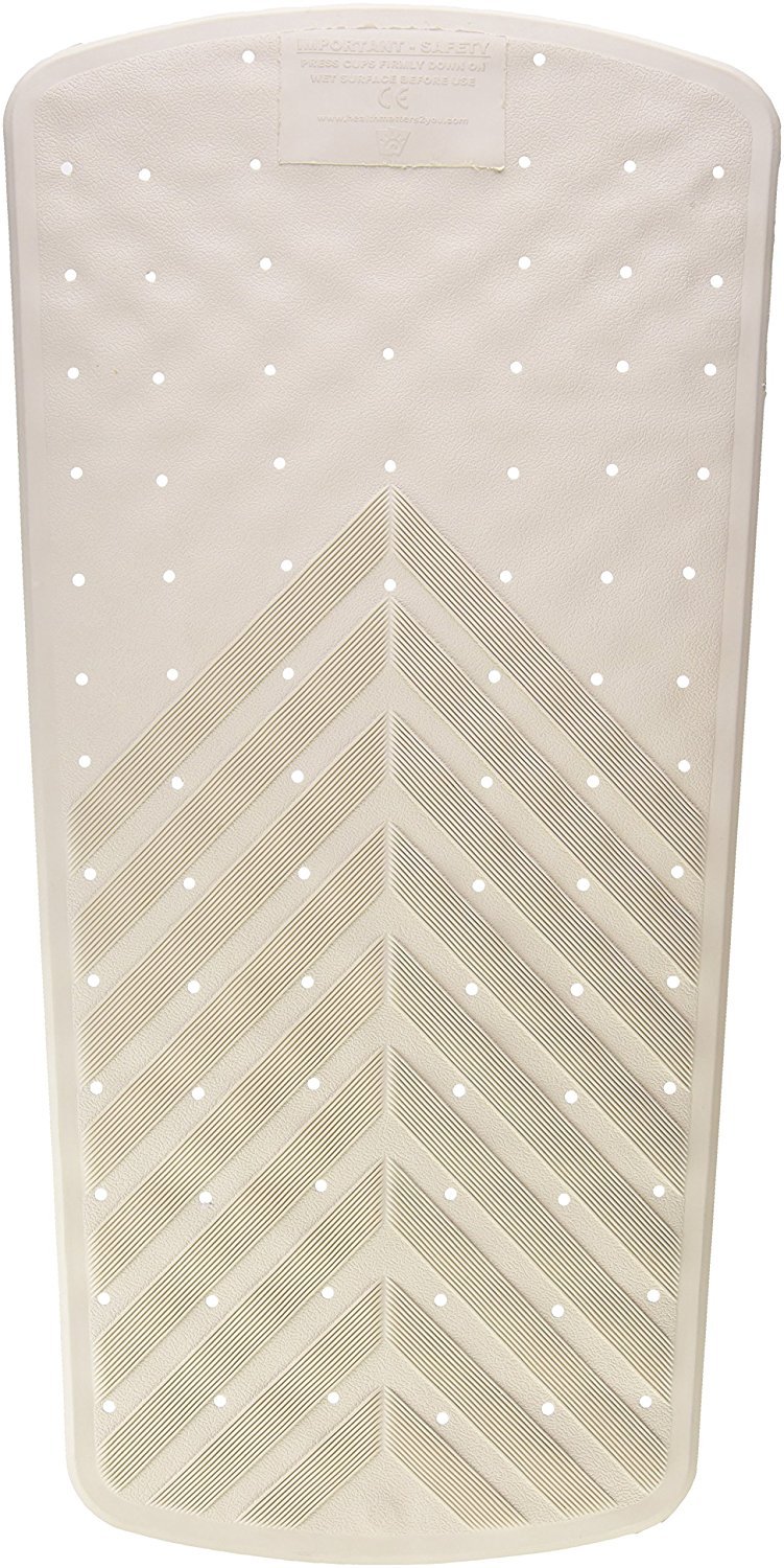 HOMECRAFT Sure Tread Bath Mat (Eligible for VAT Relief in the UK) Bath Mat with Suckers Stays in Place, Non-Slip With Raised Treads, Reduce Slip and Fall Risk in Bathroom for Elderly and Disabled