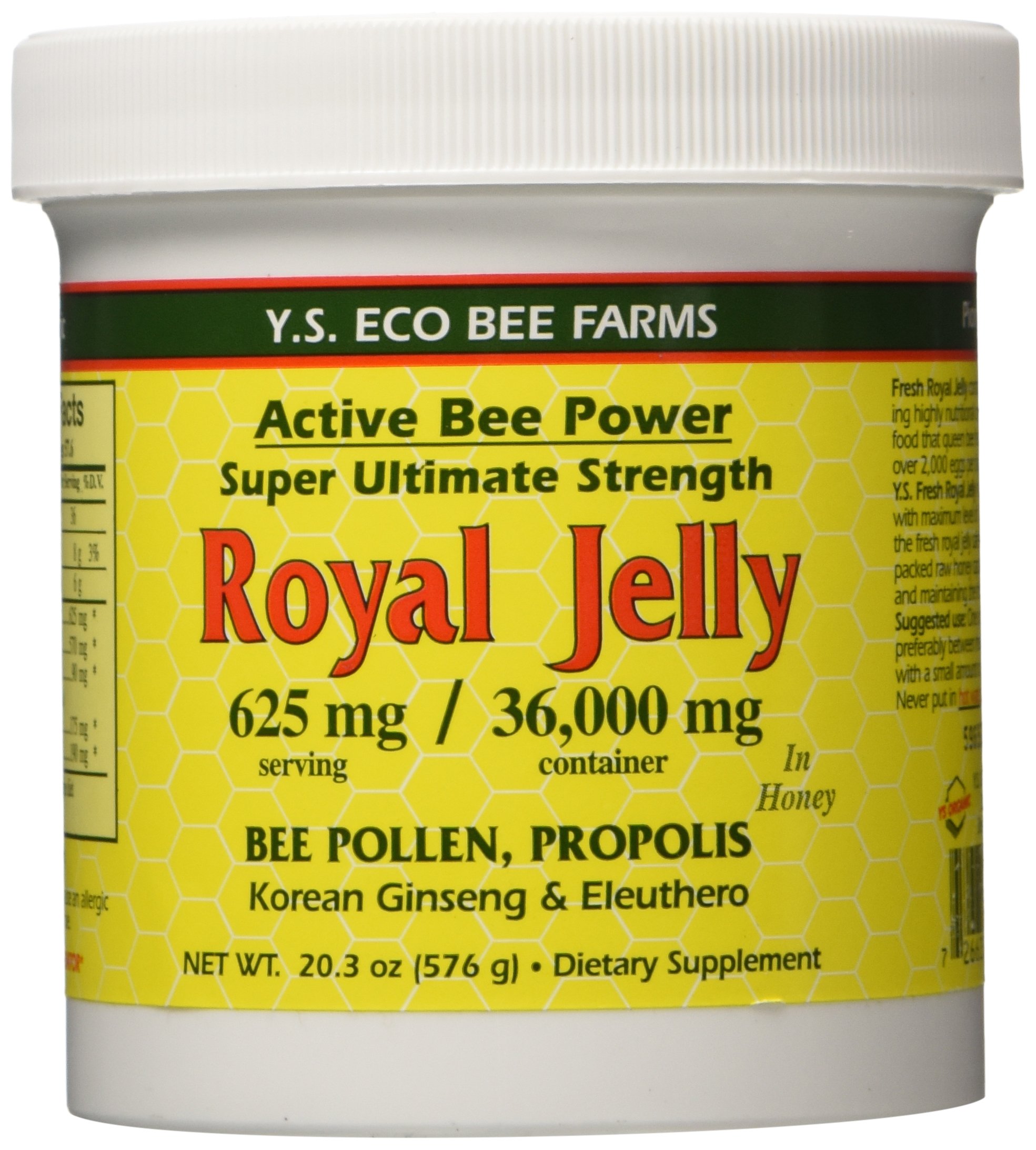 Fresh Royal Jelly + Bee Pollen, Propolis, Ginseng, Honey Mix 36,000mg