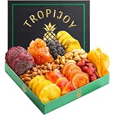 Dried Fruit Gift Basket &ndash; 11 Tropical Flavor Dry Fruits Gift Box | 20oz Soft Dried Fruit Basket Gift Set Mixed Dried Fruit and Nuts Gift Basket | Fall Food Gift Baskets Food Gifts for Adults, Birthday