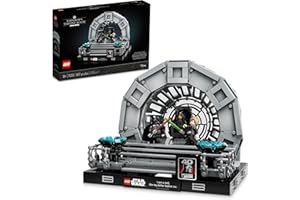 LEGO Star Wars Emperor’s Throne Room Diorama 75352 Building Set for Adults, Classic Star Wars Collectible for Display with Darth Vader Minifigure, Fun Birthday Gift for Men and Women