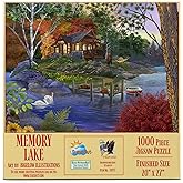 SUNSOUT INC - Memory Lake - 1000 pc Jigsaw Puzzle by Artist: Bigelow Illustrations - Finished Size 20" x 27" Nature - MPN# 31975
