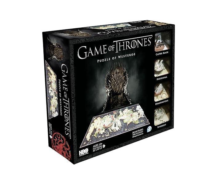 4D Cityscape 51000 - Game Of Thrones - Puzzle of Westeros