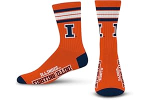 FOR BARE FEET FBF 4 Stripe Deuce Crew NCAA