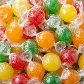 Sour Balls Hard Candy 1.5 lbs Sweet Tangy Assorted Fruit Flavored Bulk