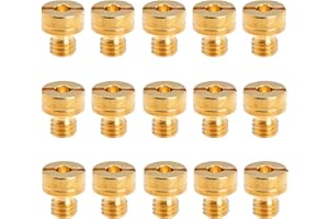 SHUNEVADE Carburetor Main Jet Kit Replace for Mikuni VM22 VM24 VM26 125CC 150CC 200CC 250CC for Dirt Bike Pit Bike, and for ATV 88 90 95 98 100 105 110 115 120 125 130 135 140 145 150