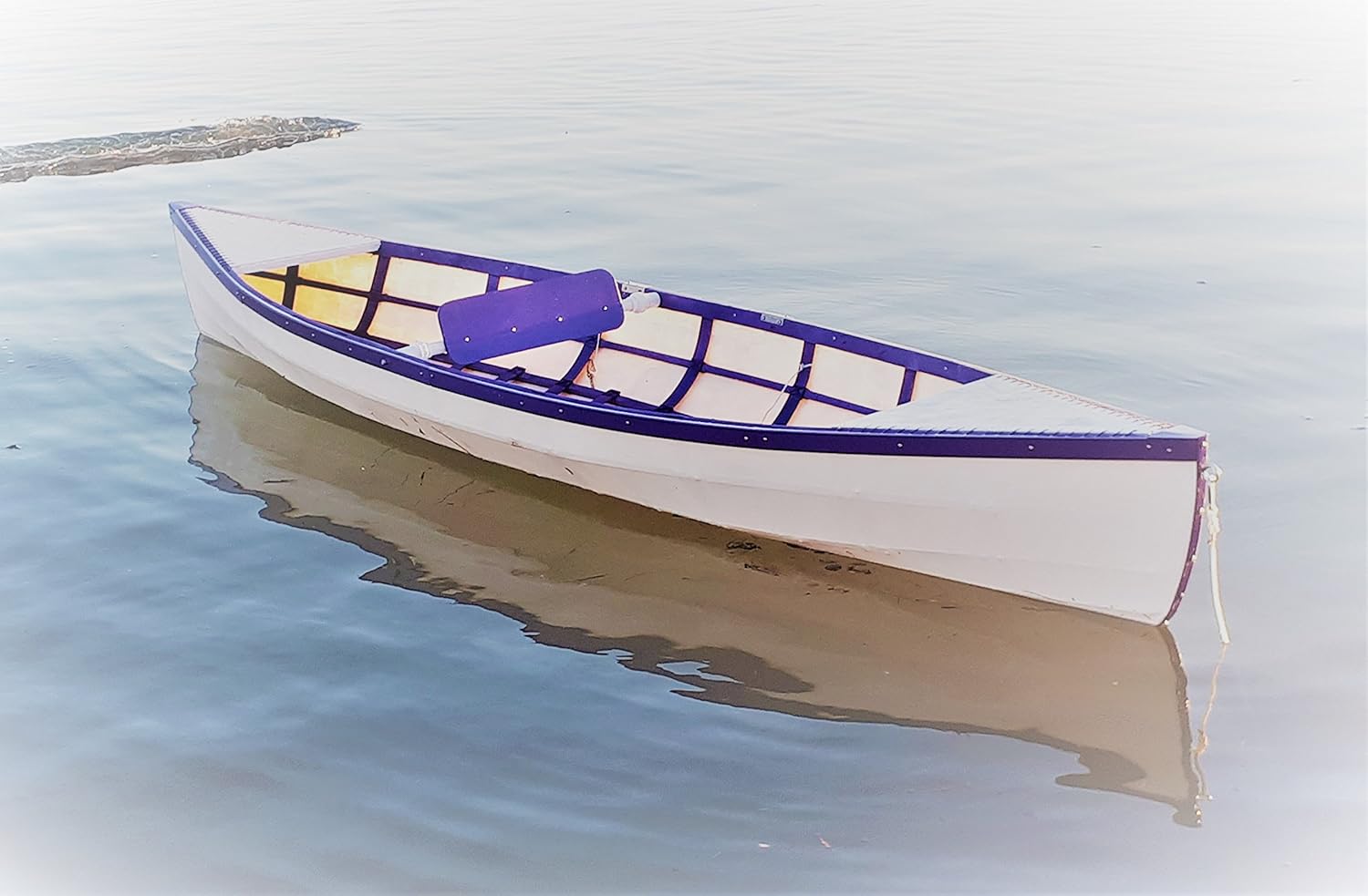 Skin on frame canoe kit. One Person 28 Lbs. (12.6 Kgs) 10'.8" "(320