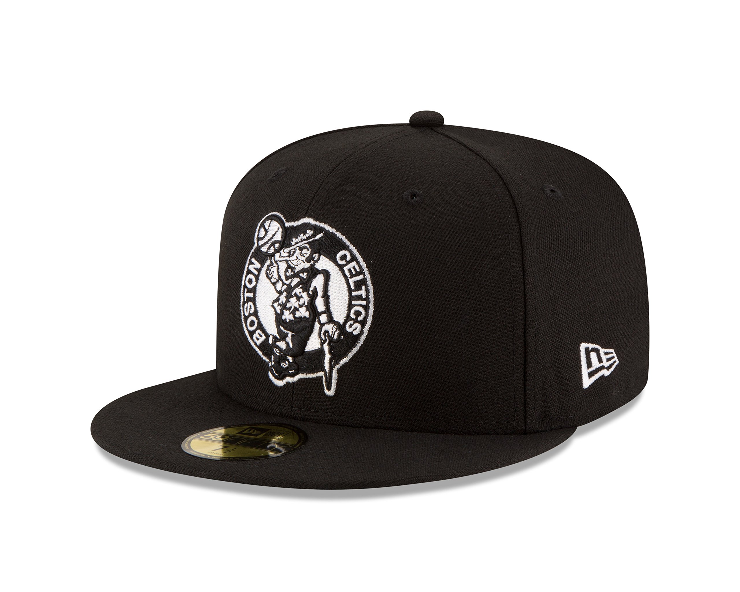 NBA Black & White 59Fifty Fitted Cap