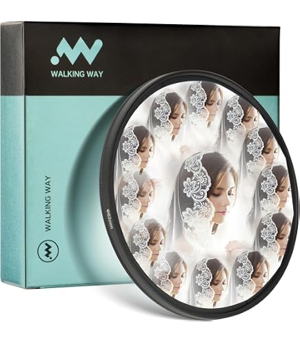 Filtro Diopter A Doppia Mezzaluna Walking Way 77mm – Effetto Split Focus Per Fotocamere DSLR