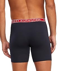 Tommy Hilfiger Men's Cotton Stretch 4-Pack Boxer