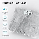 RENPHO Digital Bathroom Scale, 400 lb Capacity, LED Display, 0.1 lb/0.05 kg view 2