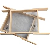 Wood Soil Metal Dirt Purpose Garden Rock Compost Sifter for Gardening ﻿ (2 Pcs Sifter/Extension Boards)