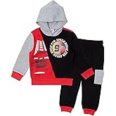 Disney Pixar Cars Boys’ Lenticular Hoodie and Jogger Pants Set, 2-Piece Lightning McQueen Outfit