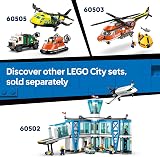 LEGO City Coast Guard Rescue Boat & Helicopter Toy 60504 with 5 Minifigures view 7