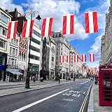 AhfuLife Austria Flag 5ft x 3ft Polyester Double Sided with Brass Grommets view 4