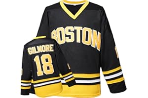 TRIVINKIN Happy Gilmore 18 Adam Sandler 1996 Black Ice Hockey Jersey Men