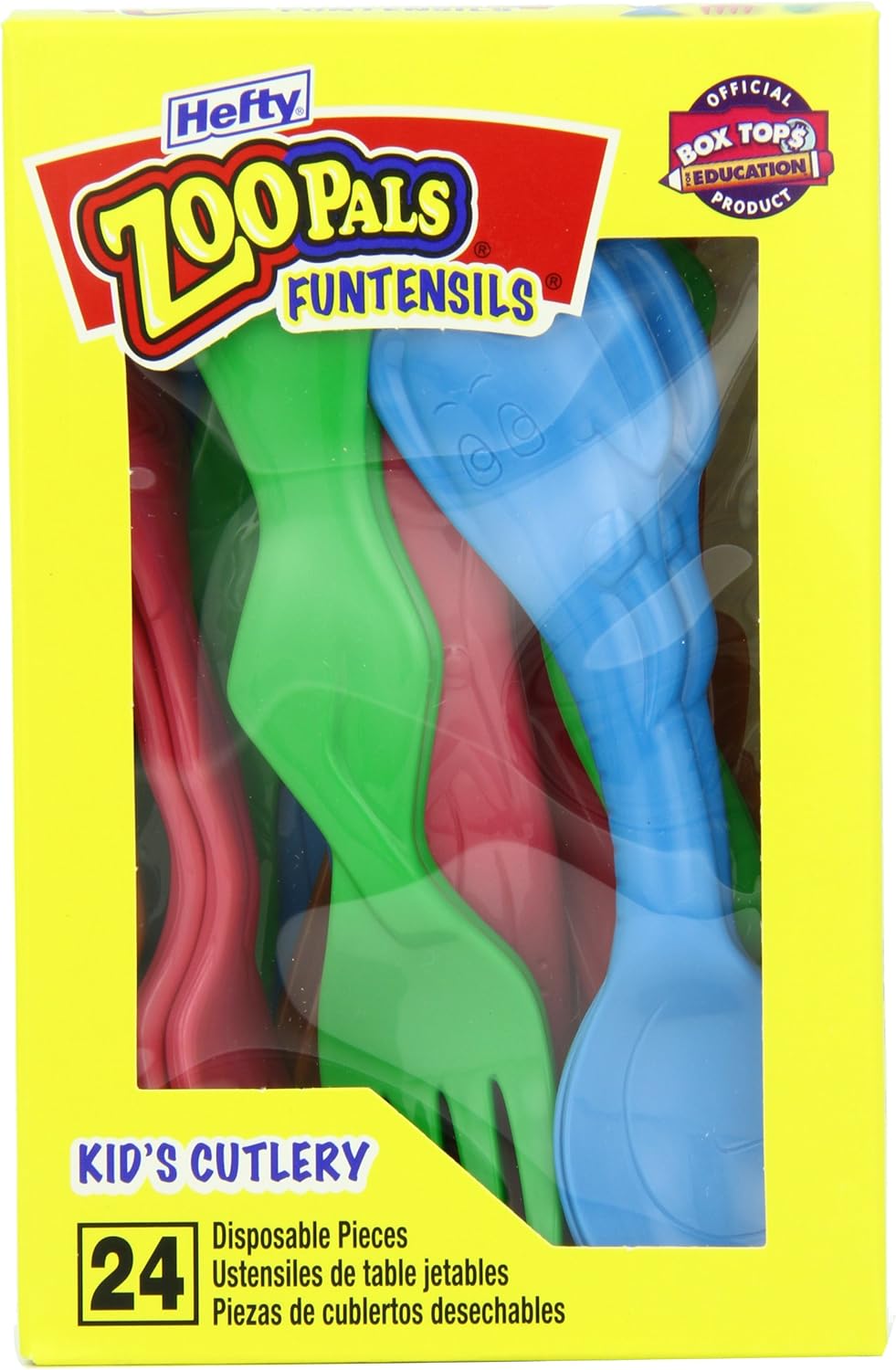 Zoo Pals Funtensils, 24Count Boxes (Pack of 12) Health
