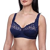 Bras for Women No Underwire Wireless Bra Full Coverage Plus Size Minimizer