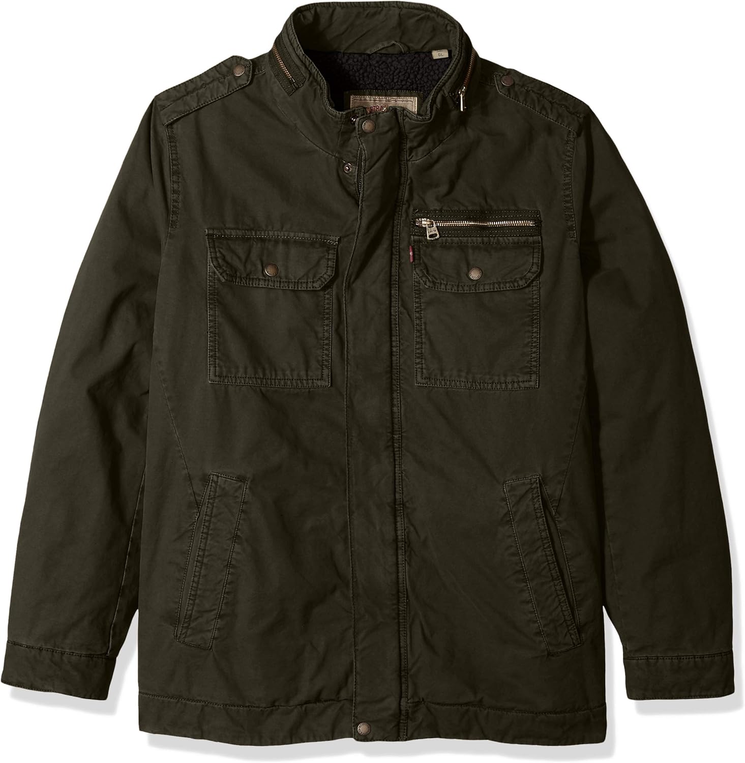levi's cotton military jacket