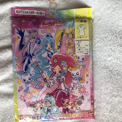 Amazon ハートキャッチプリキュア 三分袖スリ マ 半袖 シャツ 肌着 子供服 100 303 おもちゃ ホビー